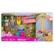 Barbie Outdoor Camping And Kayak Adventure Playset
