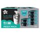 Sangenic Tommee Tippee 6pk Nappy Bin Disposal Refill Cassettes